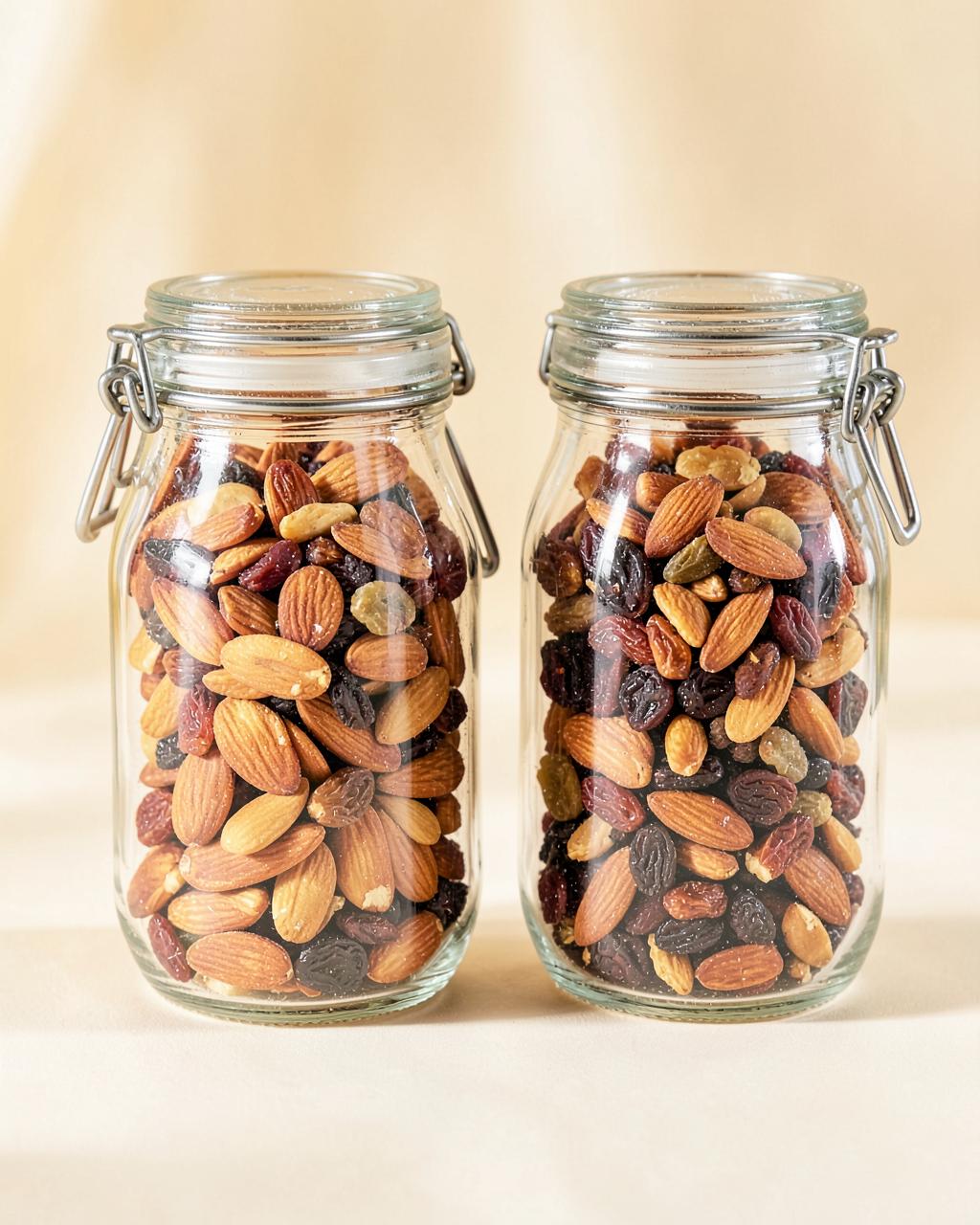 Dry Fruit Jar Duo