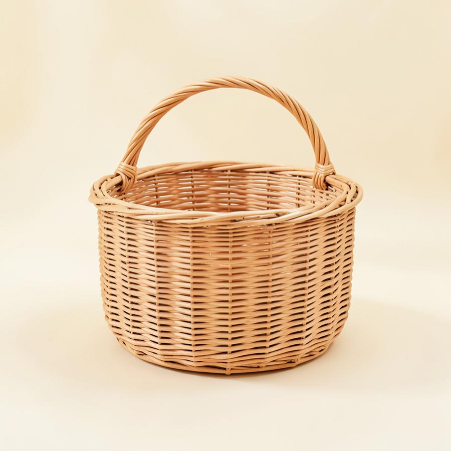Round Cane Basket
