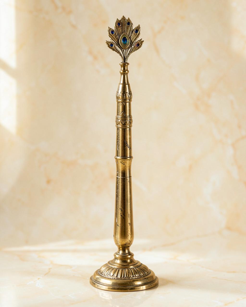 Temple Lamp Figurine