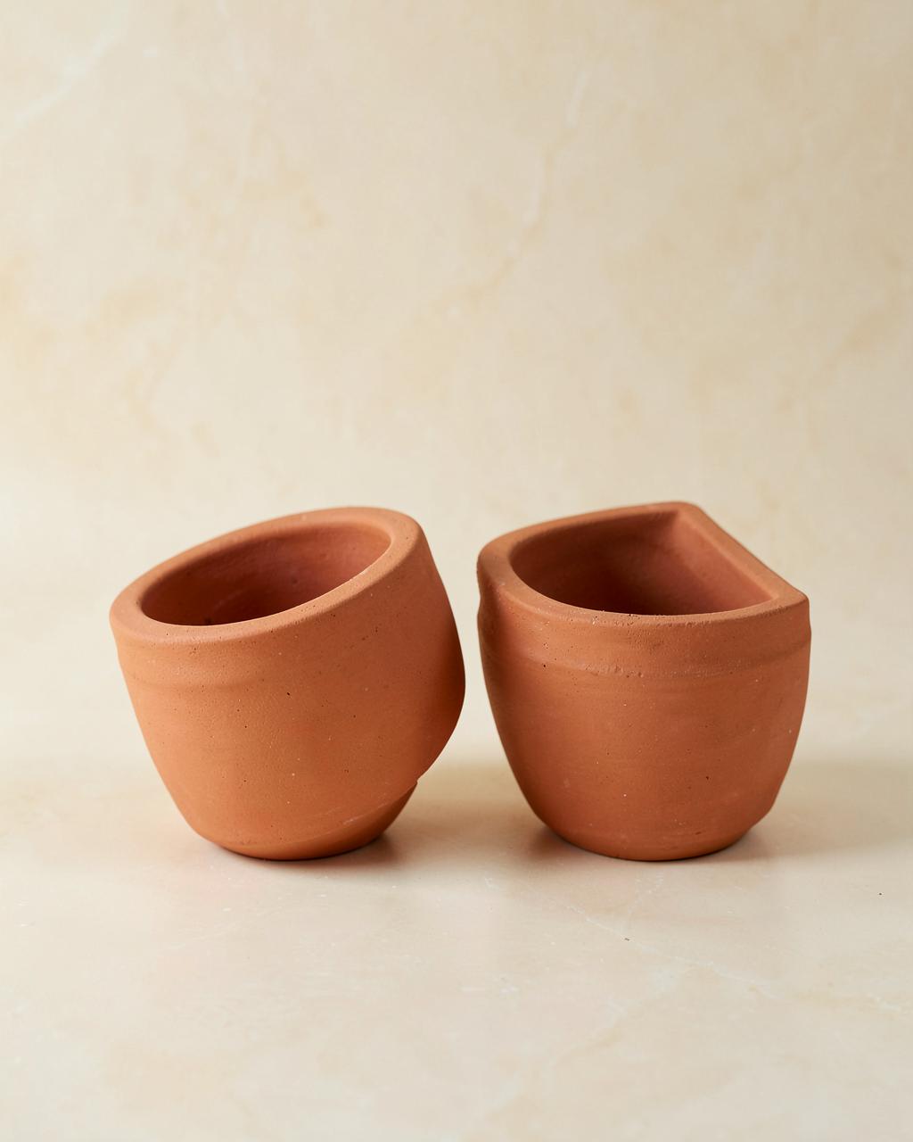 Terracotta Planter Pair
